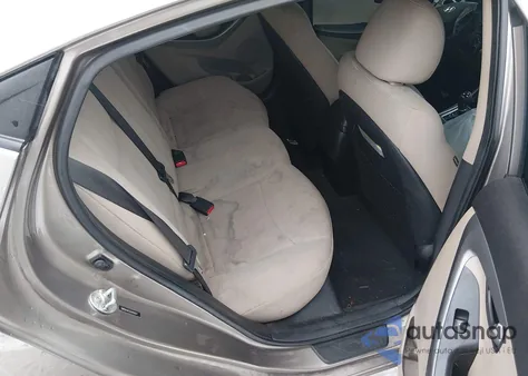 2014 Hyundai Elantra Se from USA, damaged, VIN 5NPDH4AE5EH456517